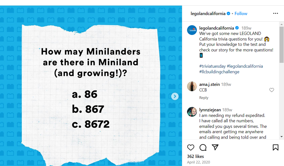 Quiz Instagram Giveaway Idea