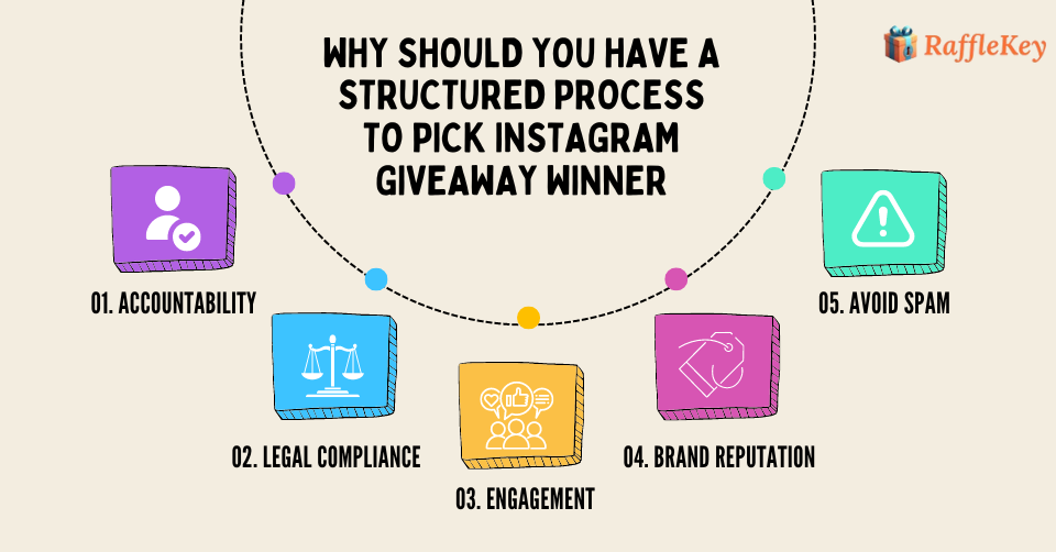 structured process for choosing Instagram giveaway winner